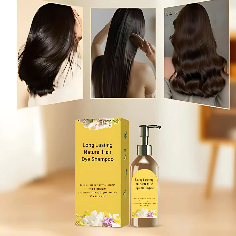 🧴Buy 1 Get 2 FREE - Natural Hair Dye Shampoo🧴🌿
